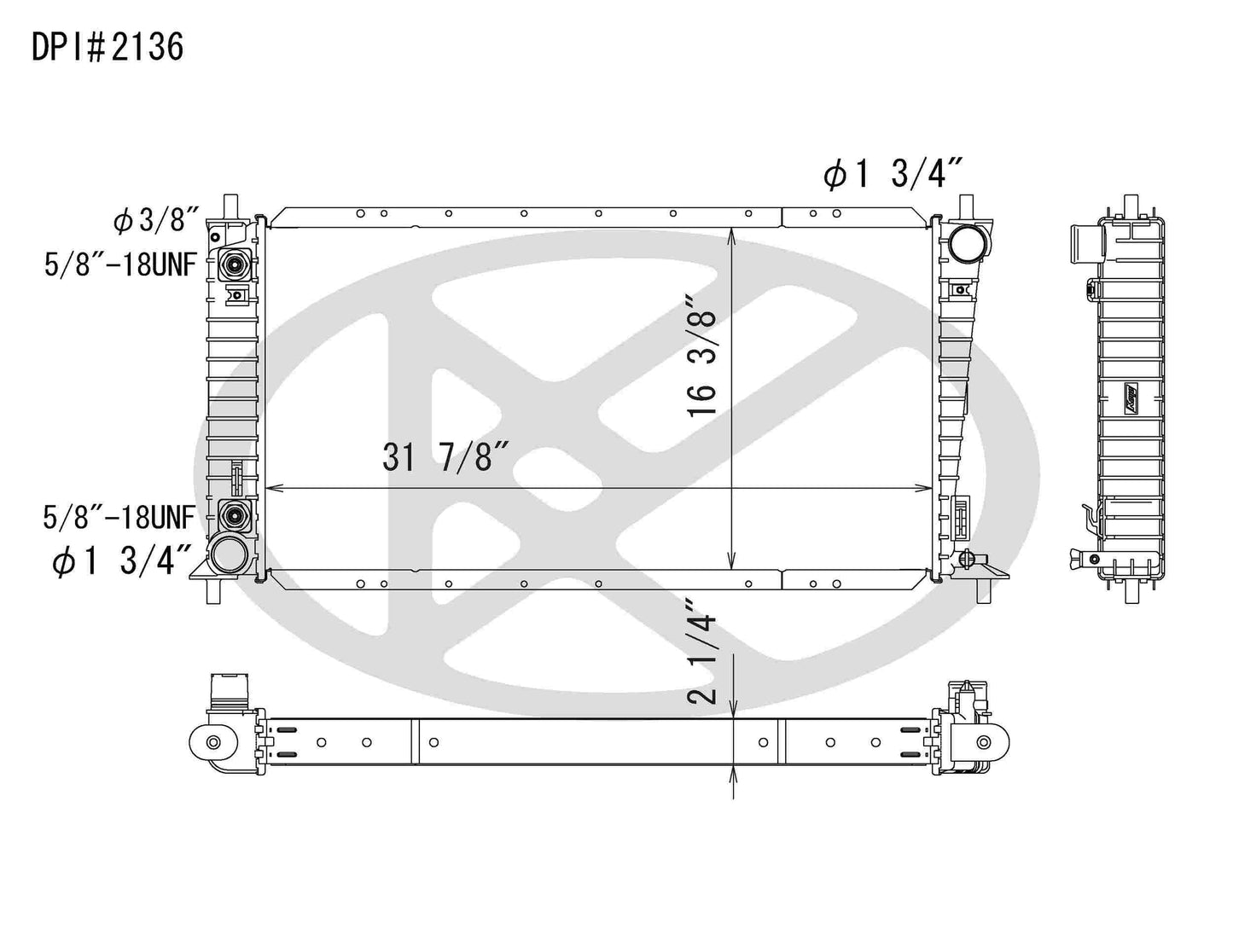 Koyorad Radiator A2136