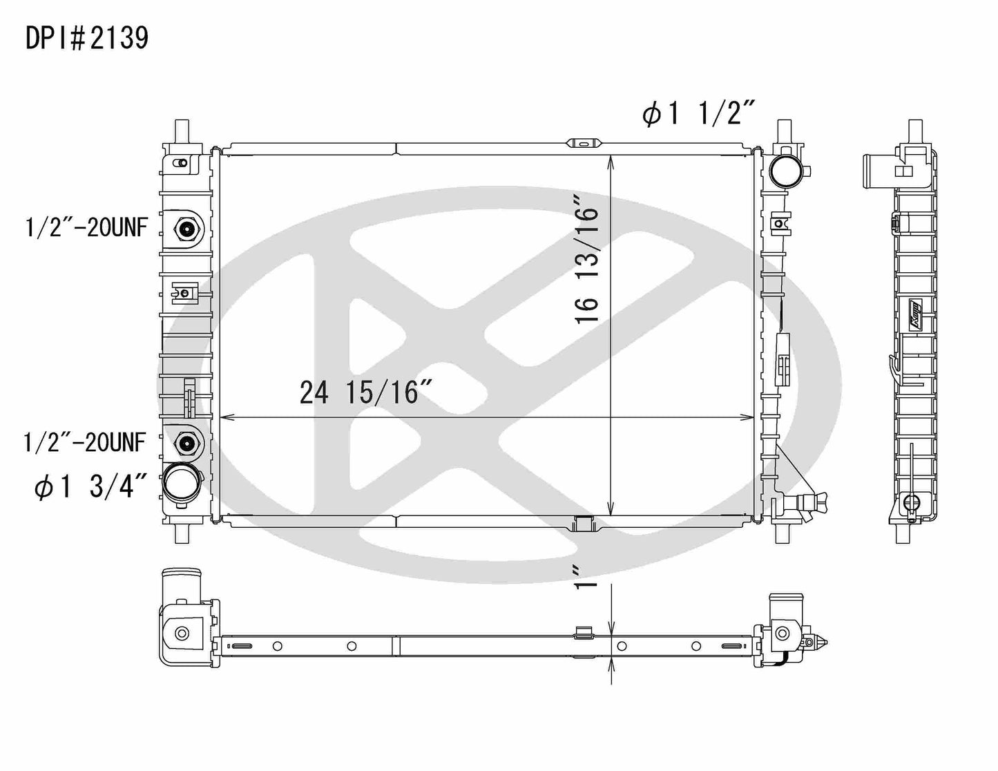 Koyorad Radiator A2139