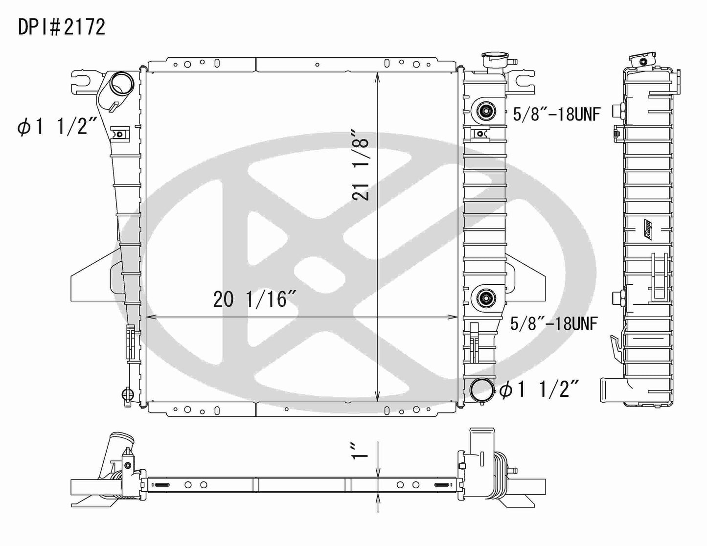 Koyorad Radiator A2172