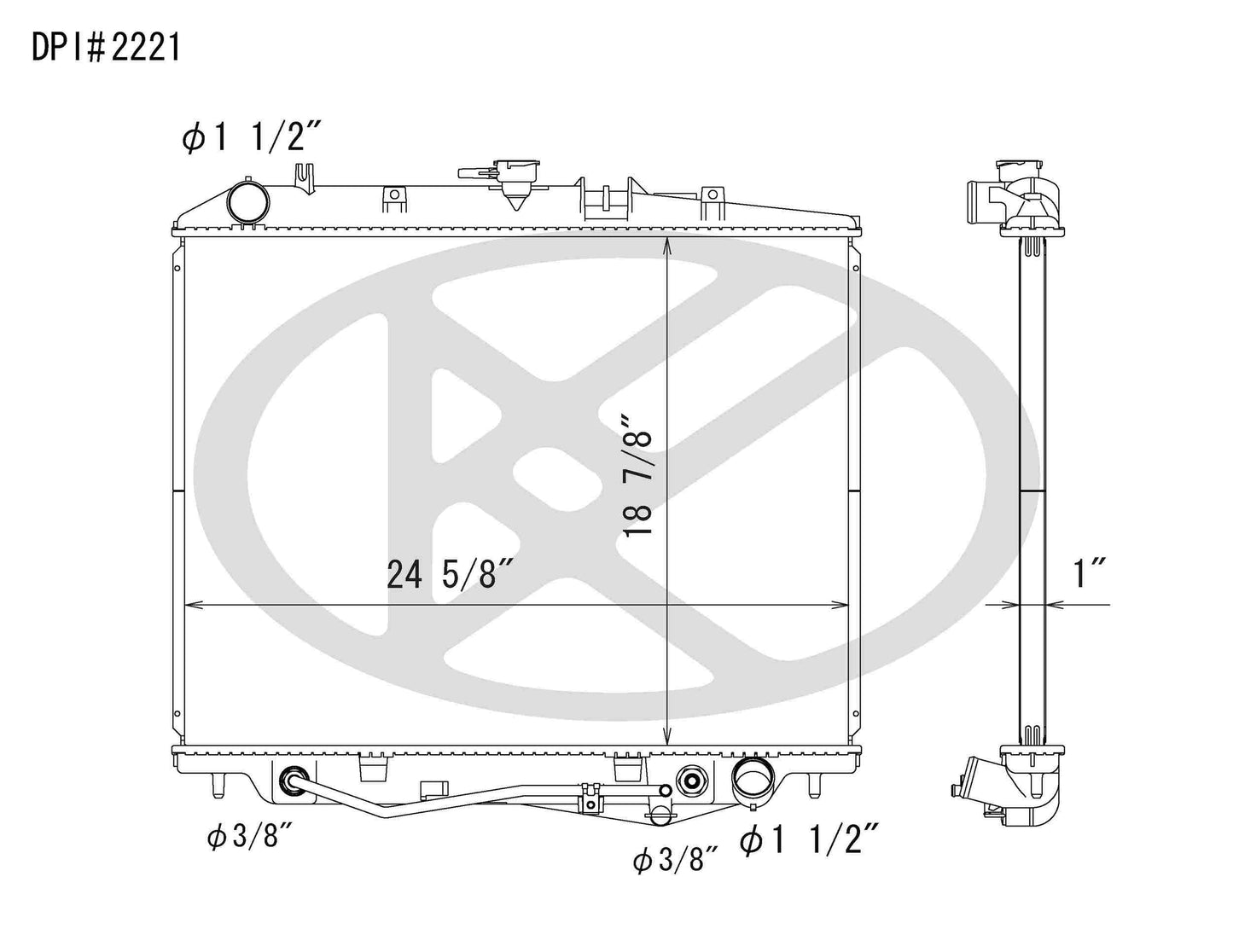 Koyorad Radiator A2221