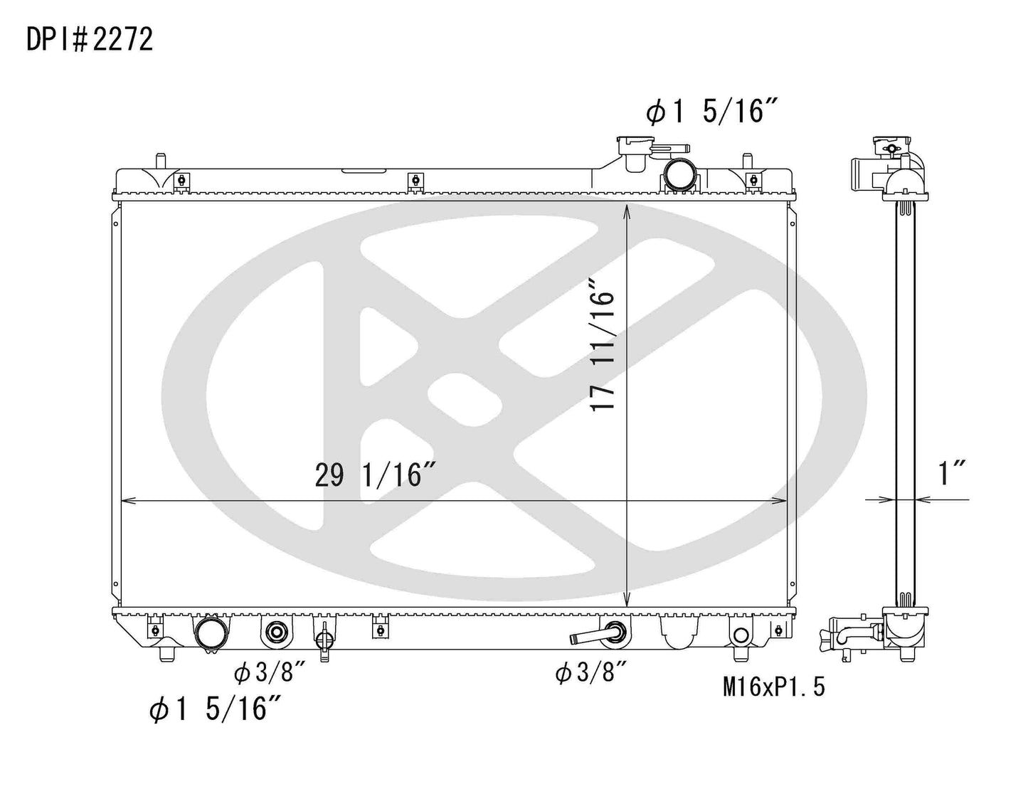 Koyorad Radiator A2272