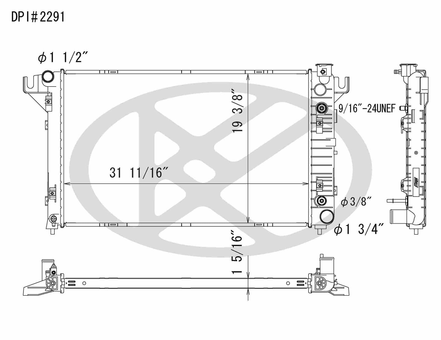 Koyorad Radiator A2291