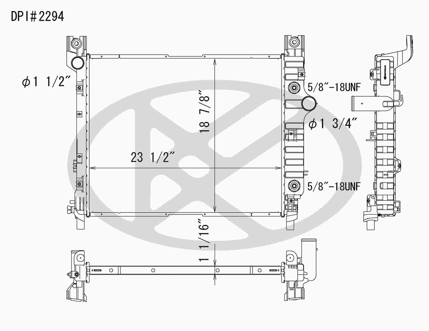 Koyorad Radiator A2294