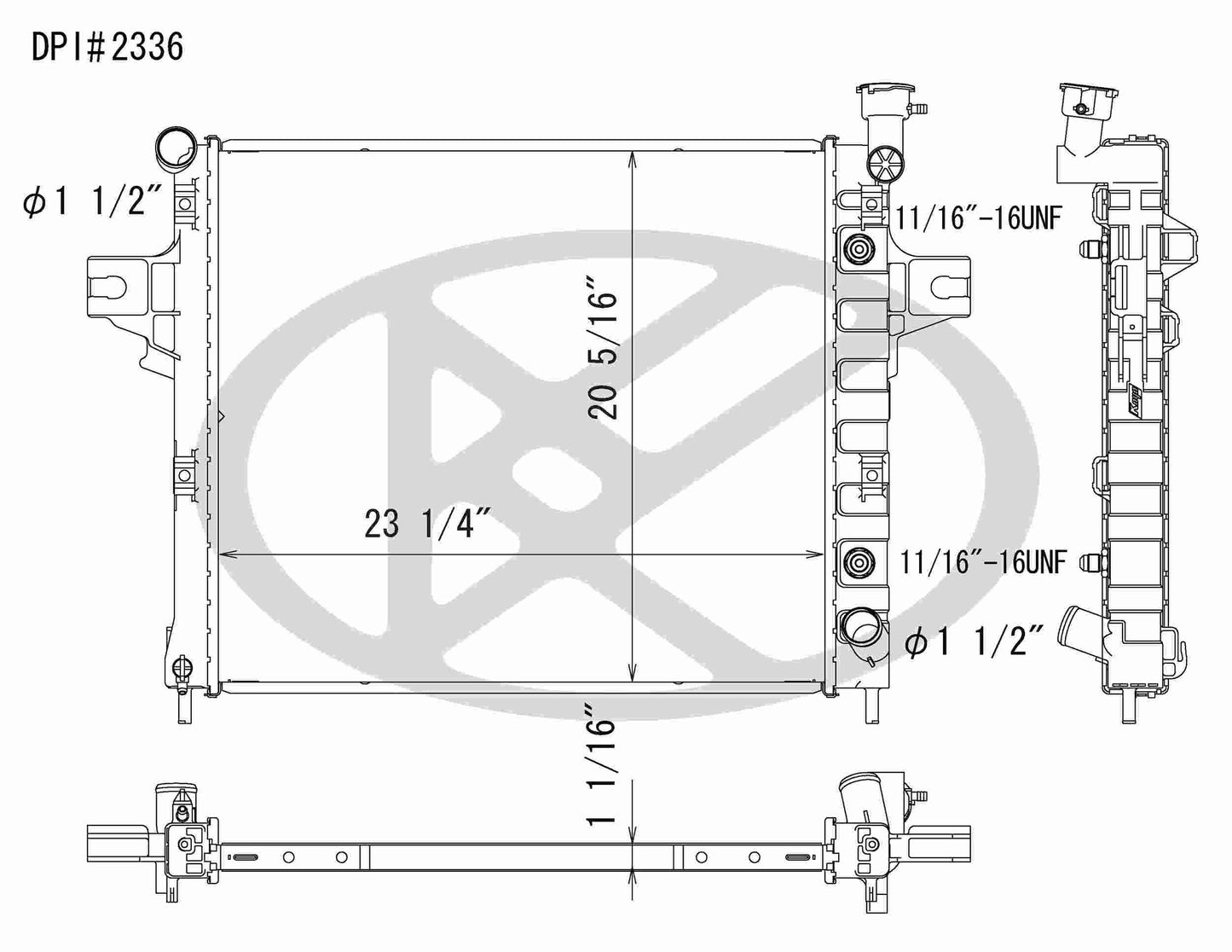 Koyorad Radiator A2336