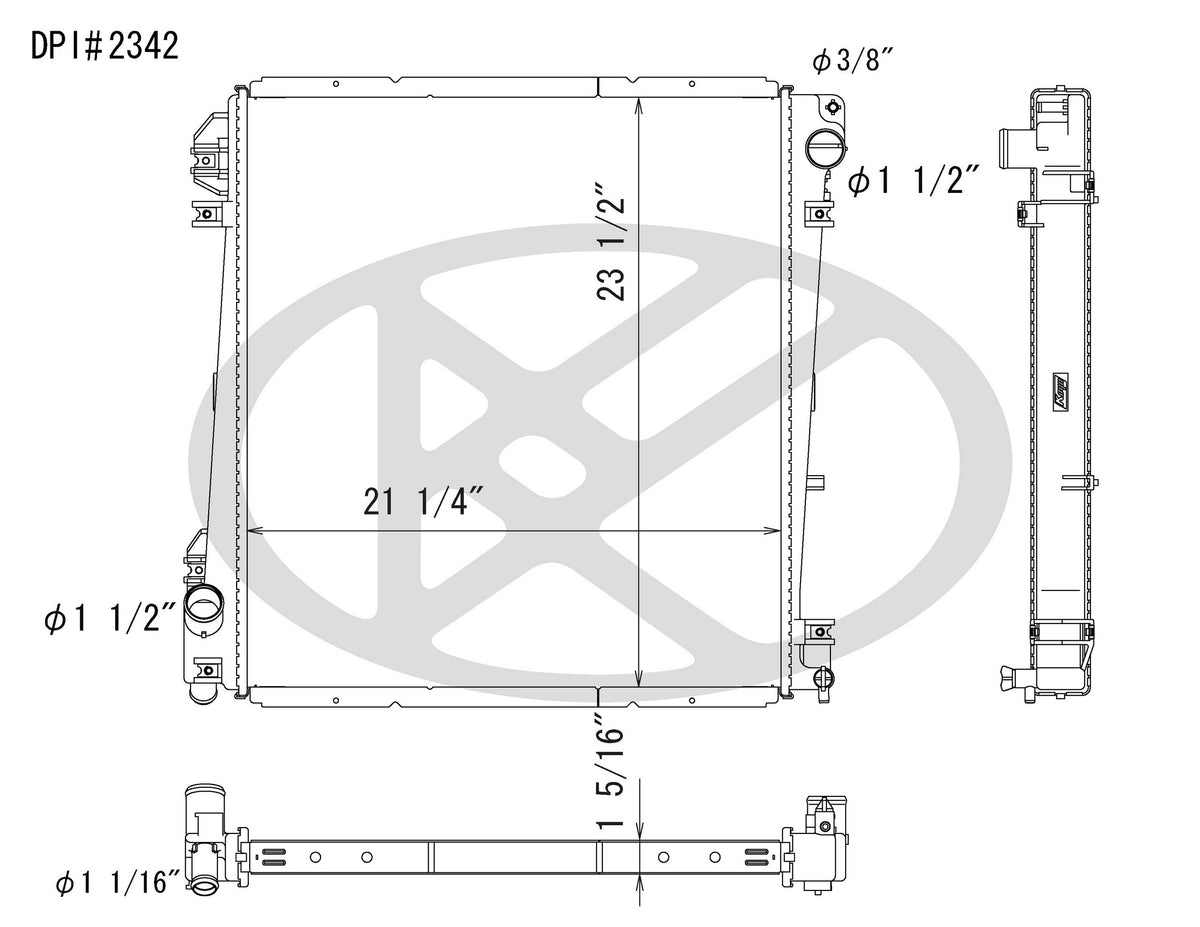 Koyorad Radiator A2342