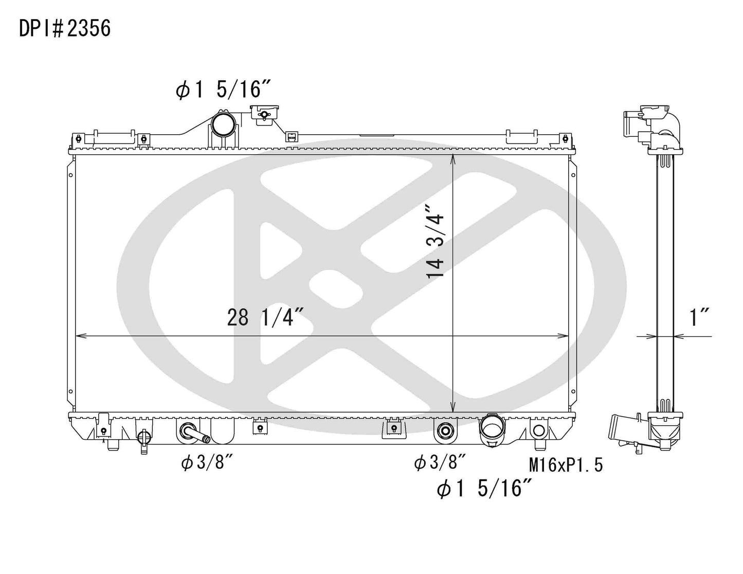 Koyorad Radiator A2356