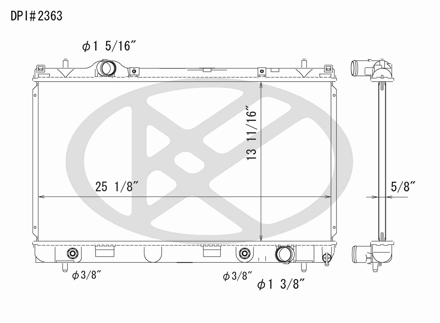 Koyorad Radiator A2363