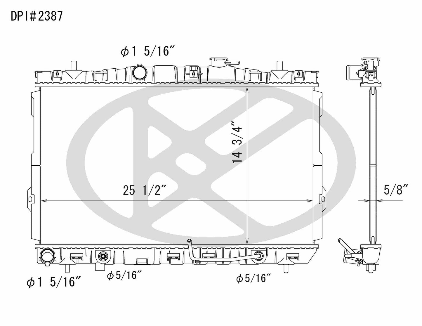 Koyorad Radiator A2387