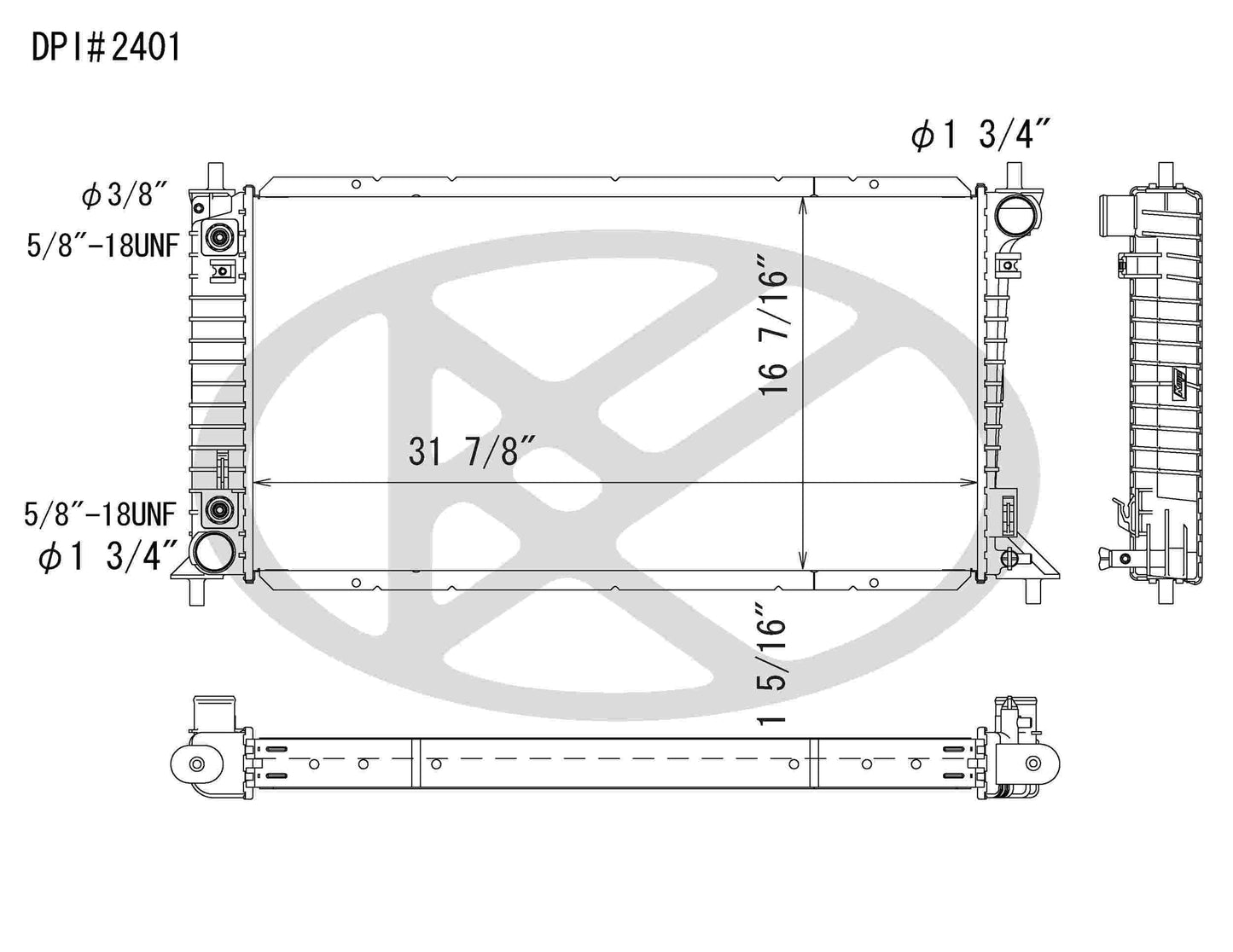 Koyorad Radiator A2401