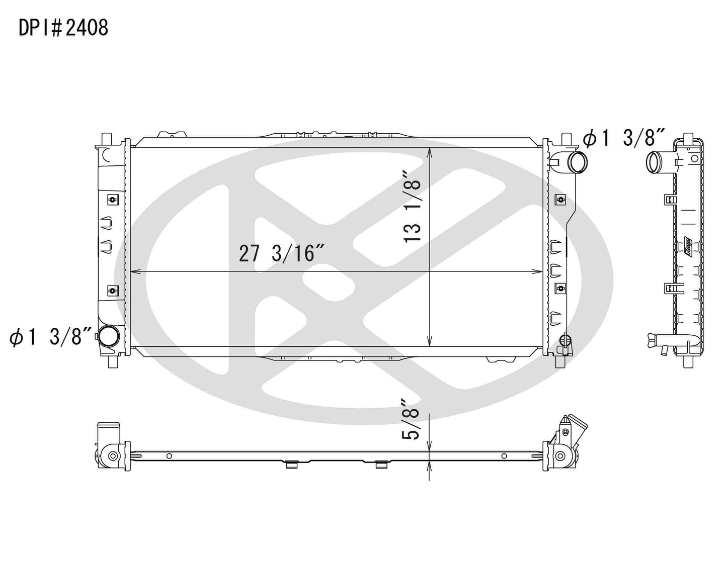 Koyorad Radiator A2408