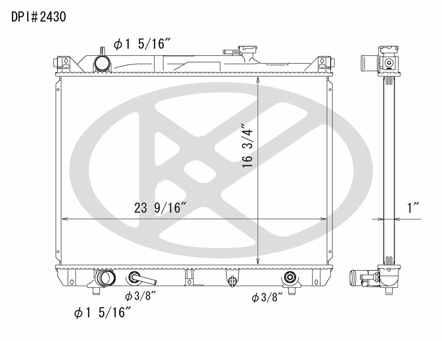 Koyorad Radiator A2430