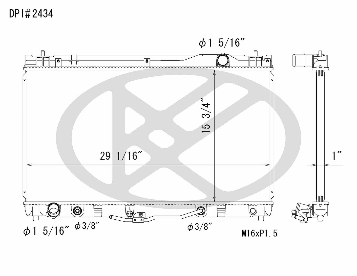 Koyorad Radiator A2434