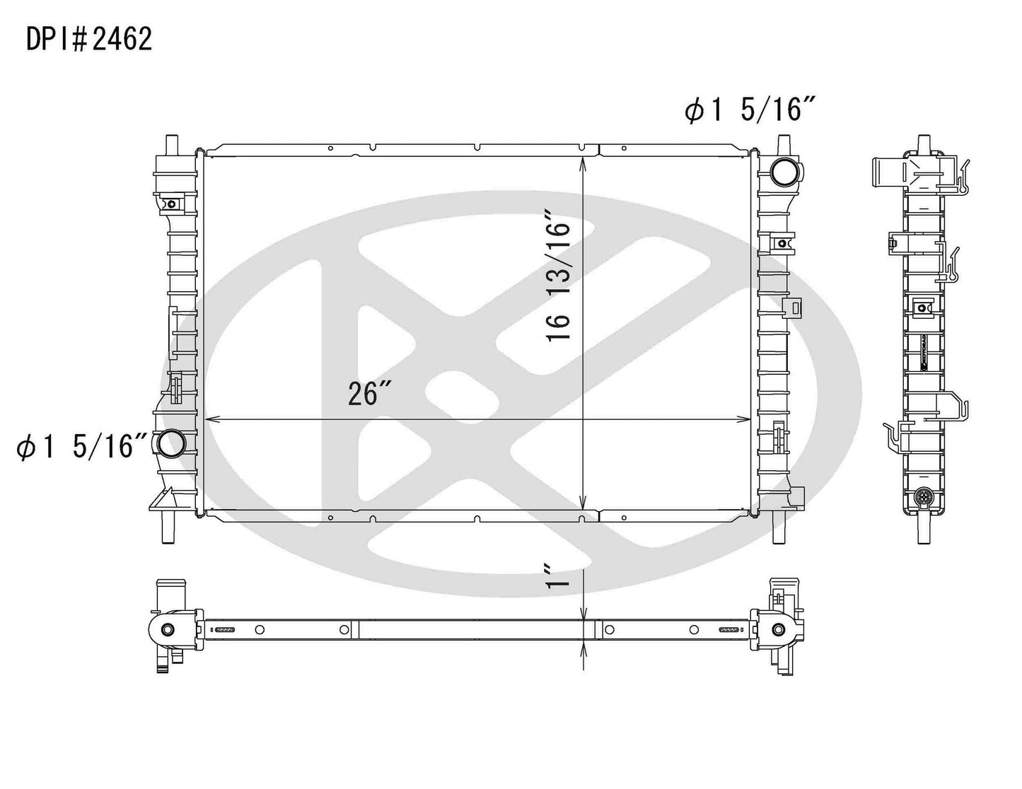 Koyorad Radiator A2462