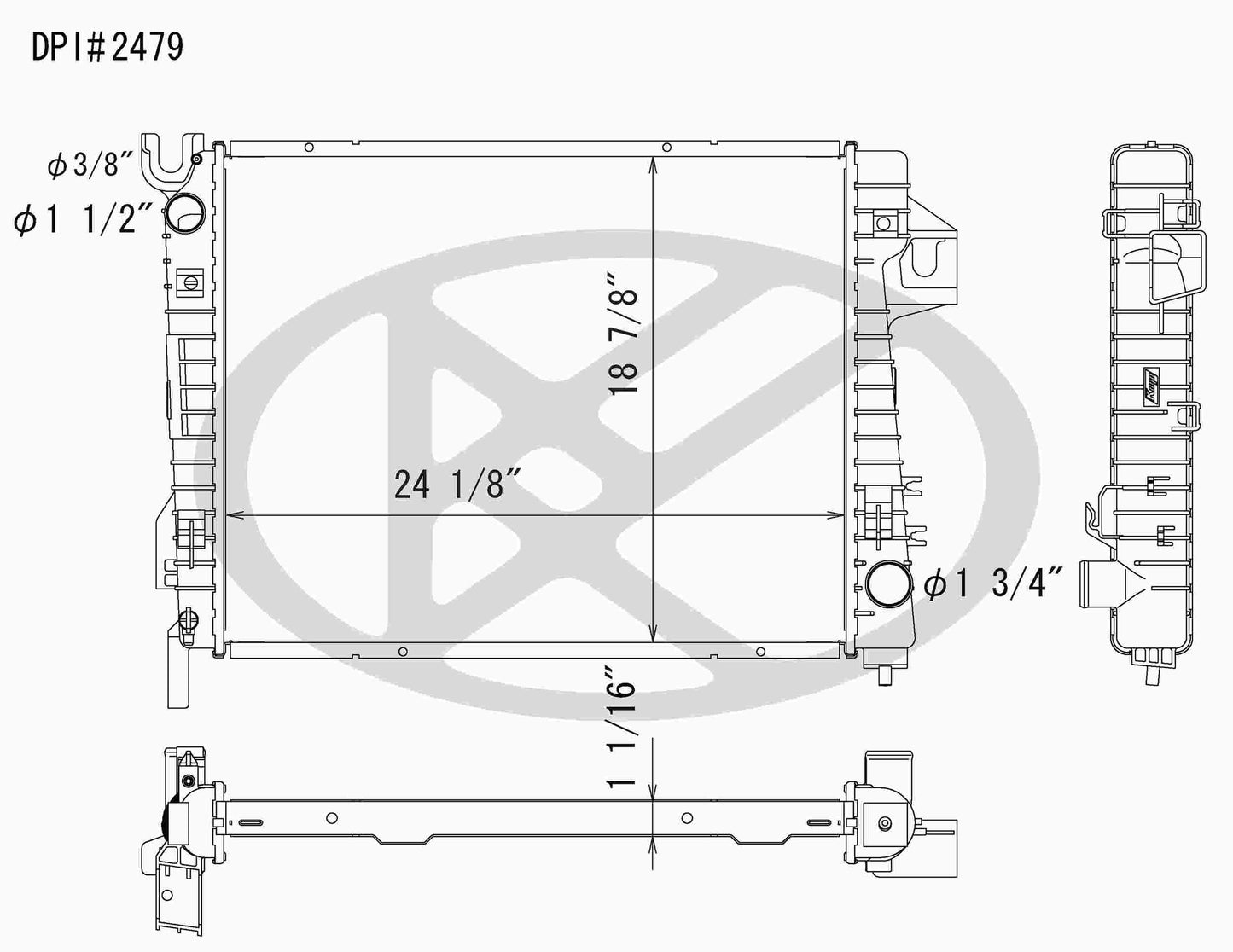 Koyorad Radiator A2479