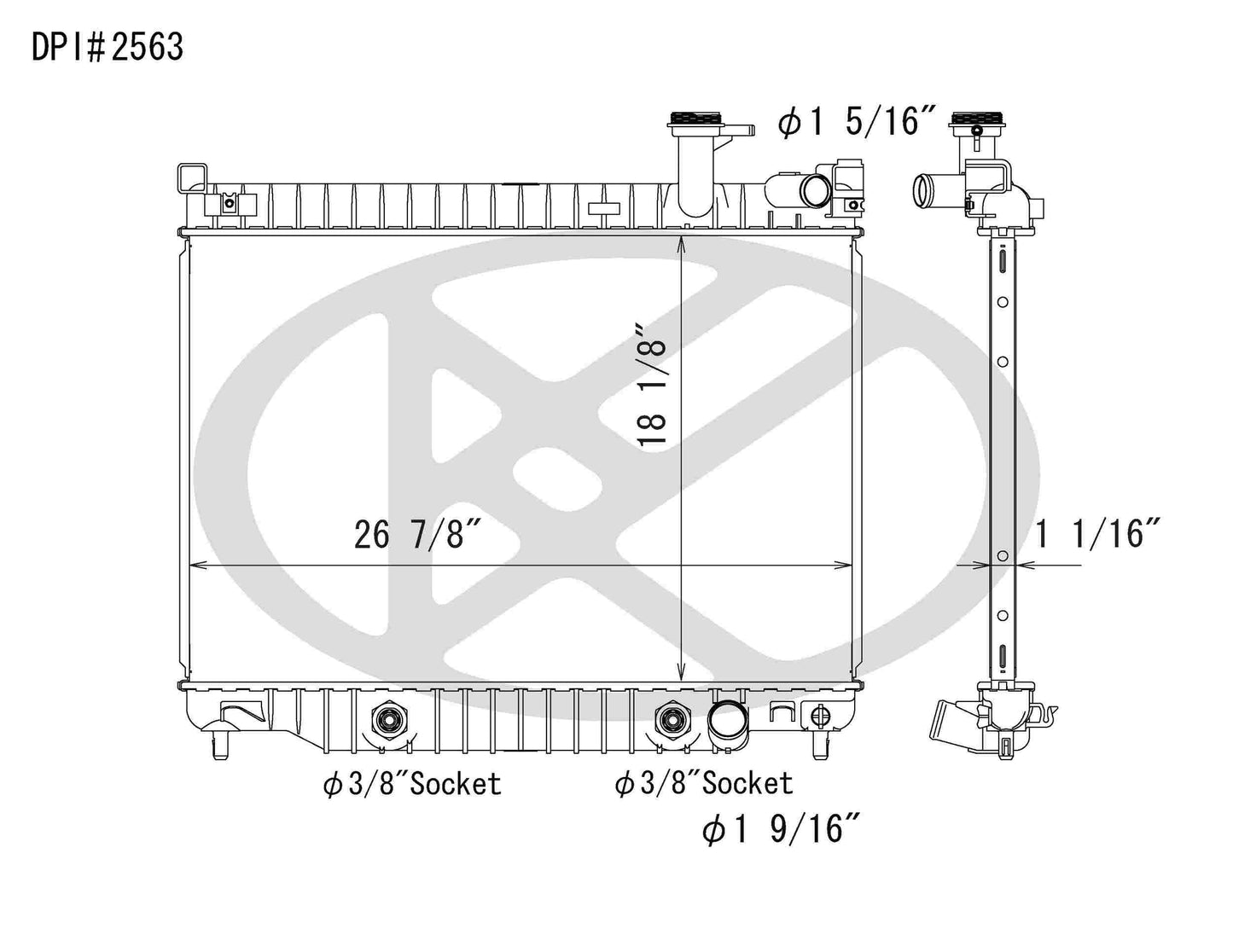 Koyorad Radiator A2563