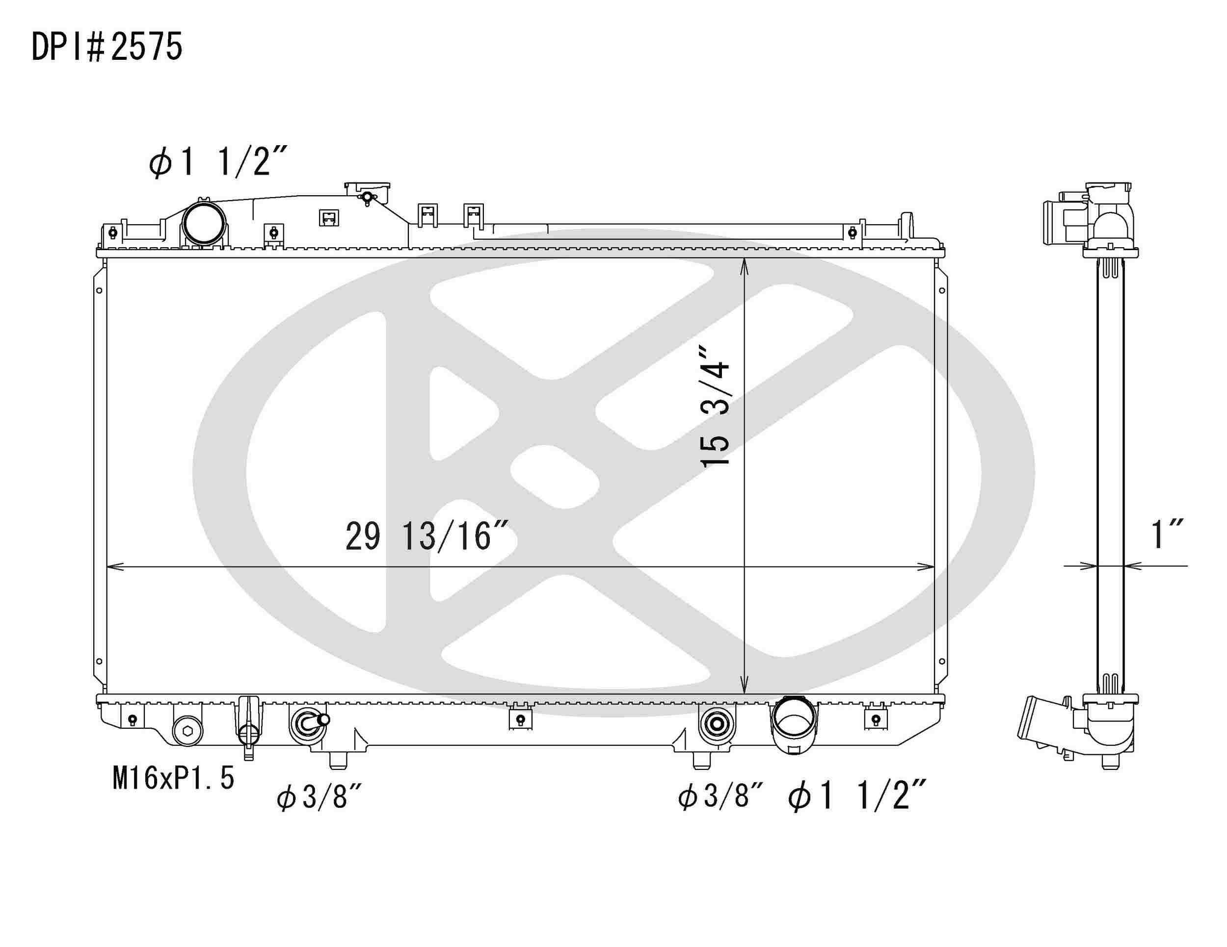 Koyorad OEM Replacement Radiator Lexus SC430 4.3L V8 AT 02-10