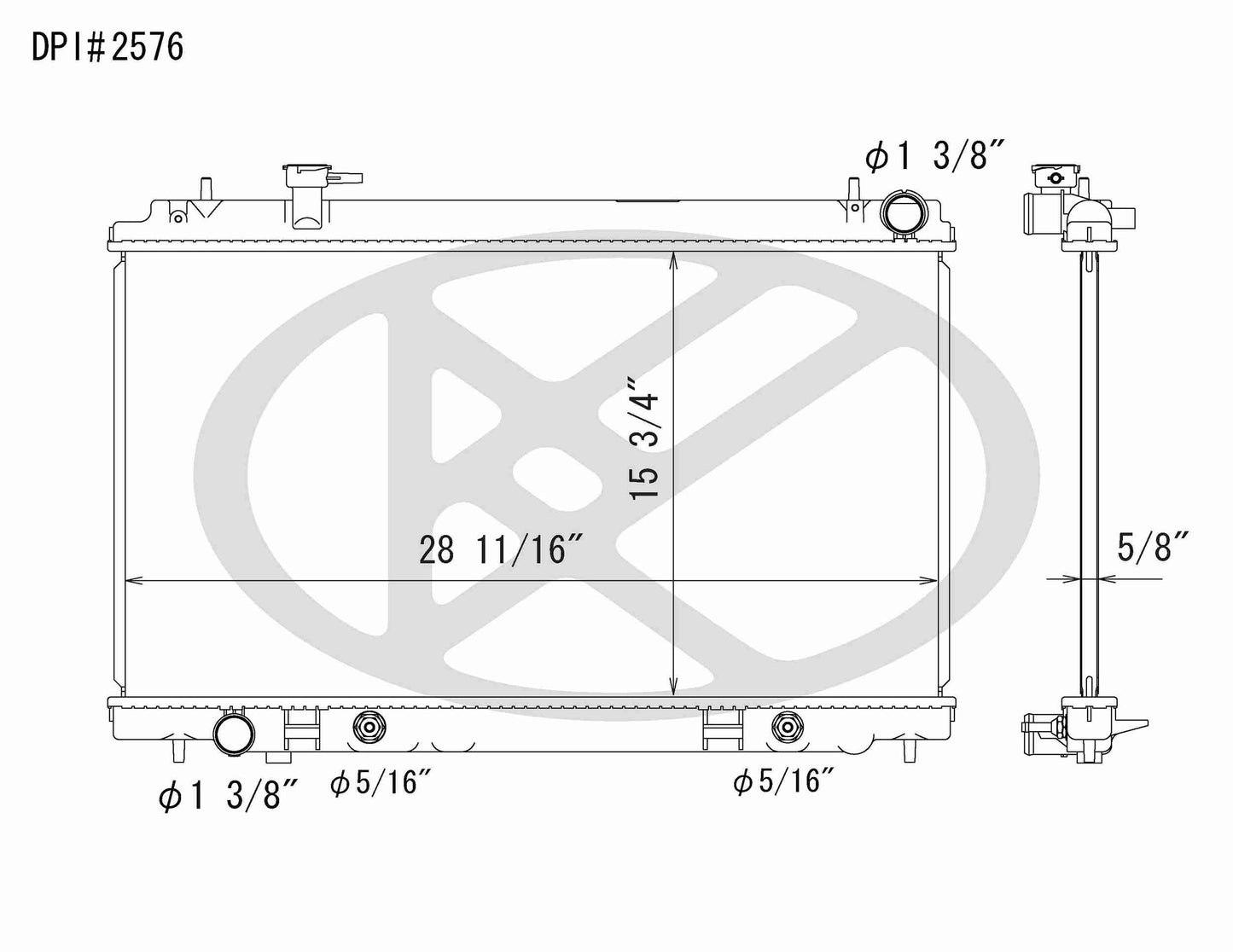 Koyorad Radiator A2576