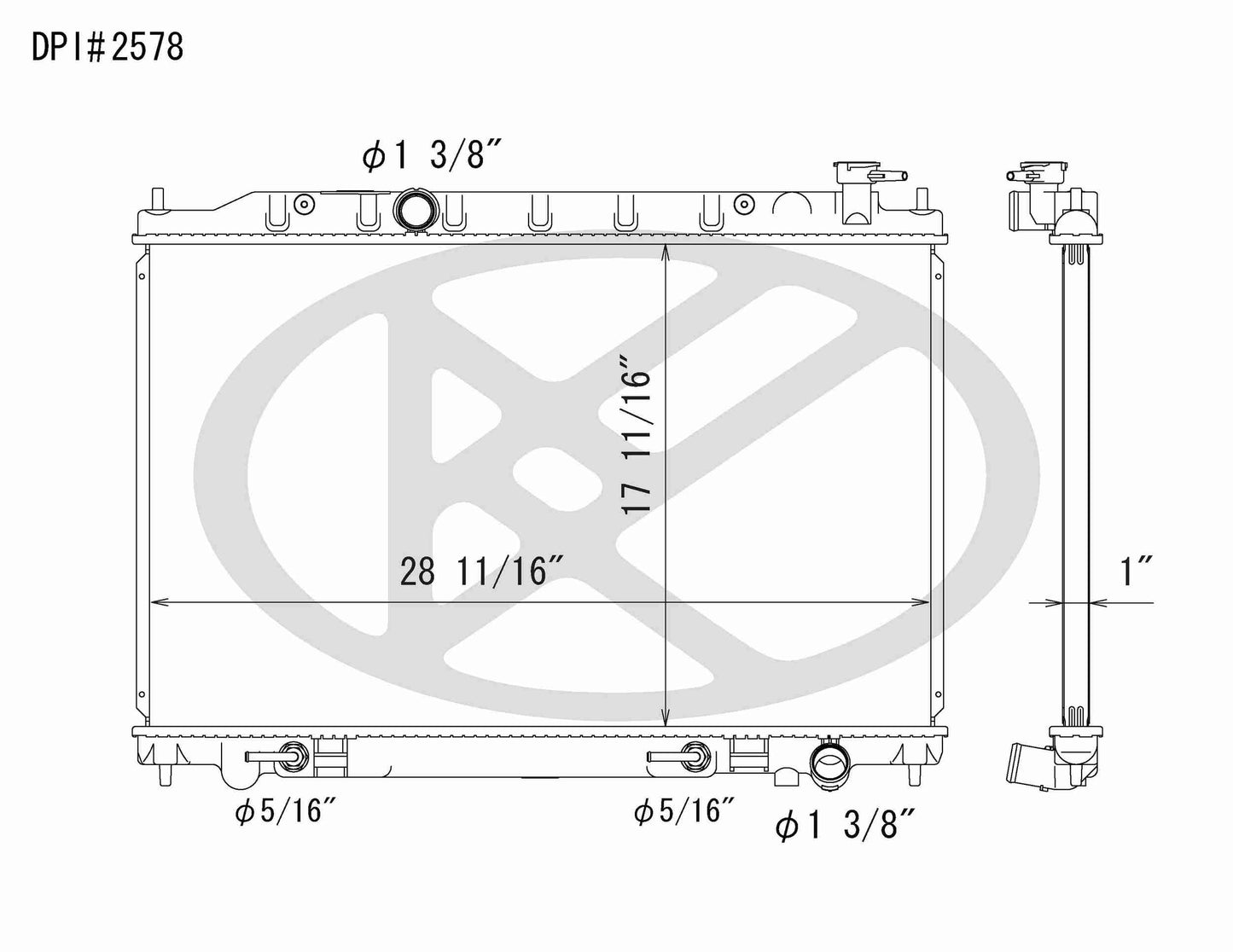 Koyorad Radiator A2578