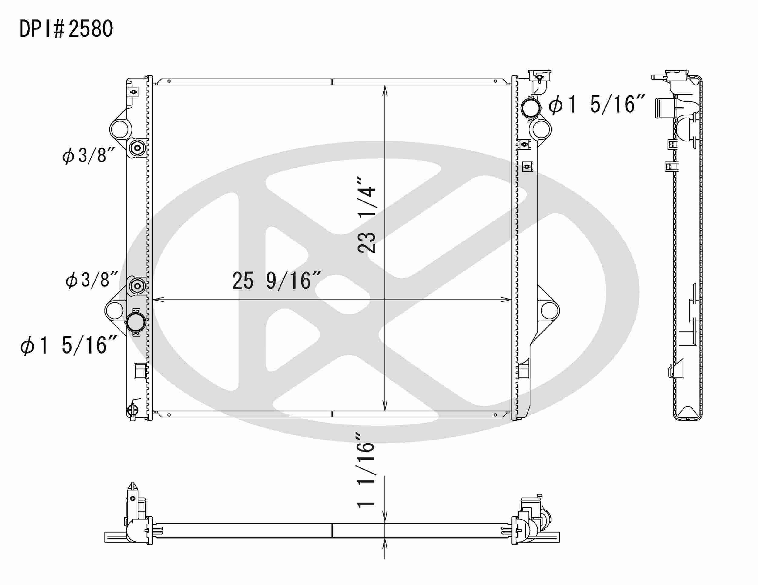 Koyorad OEM Replacement Radiator Toyota 4Runner 4.0L V6 AT 03-09