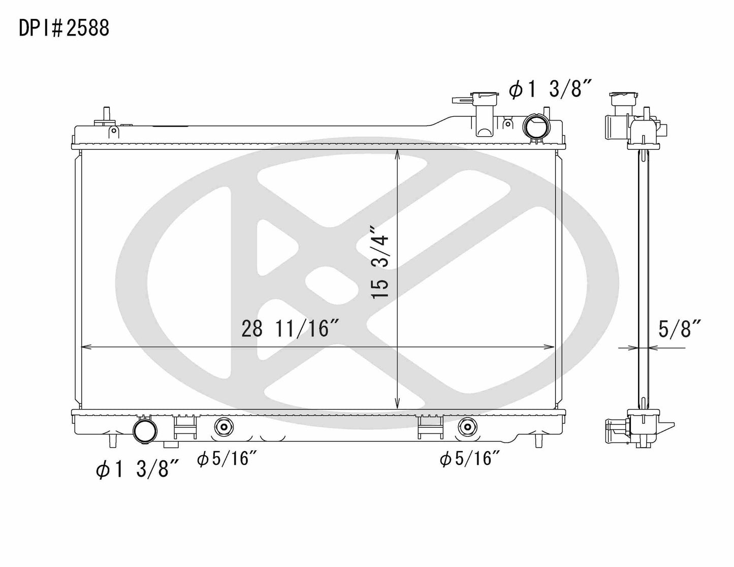 Koyorad Radiator A2588