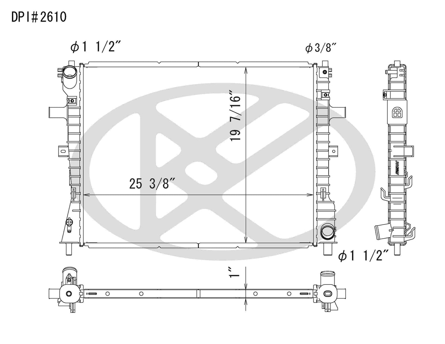 Koyorad Radiator A2610