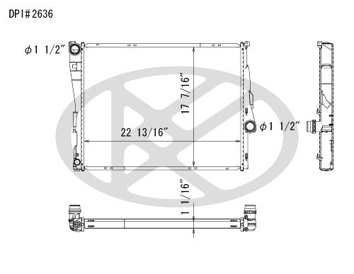 Koyorad Radiator A2636