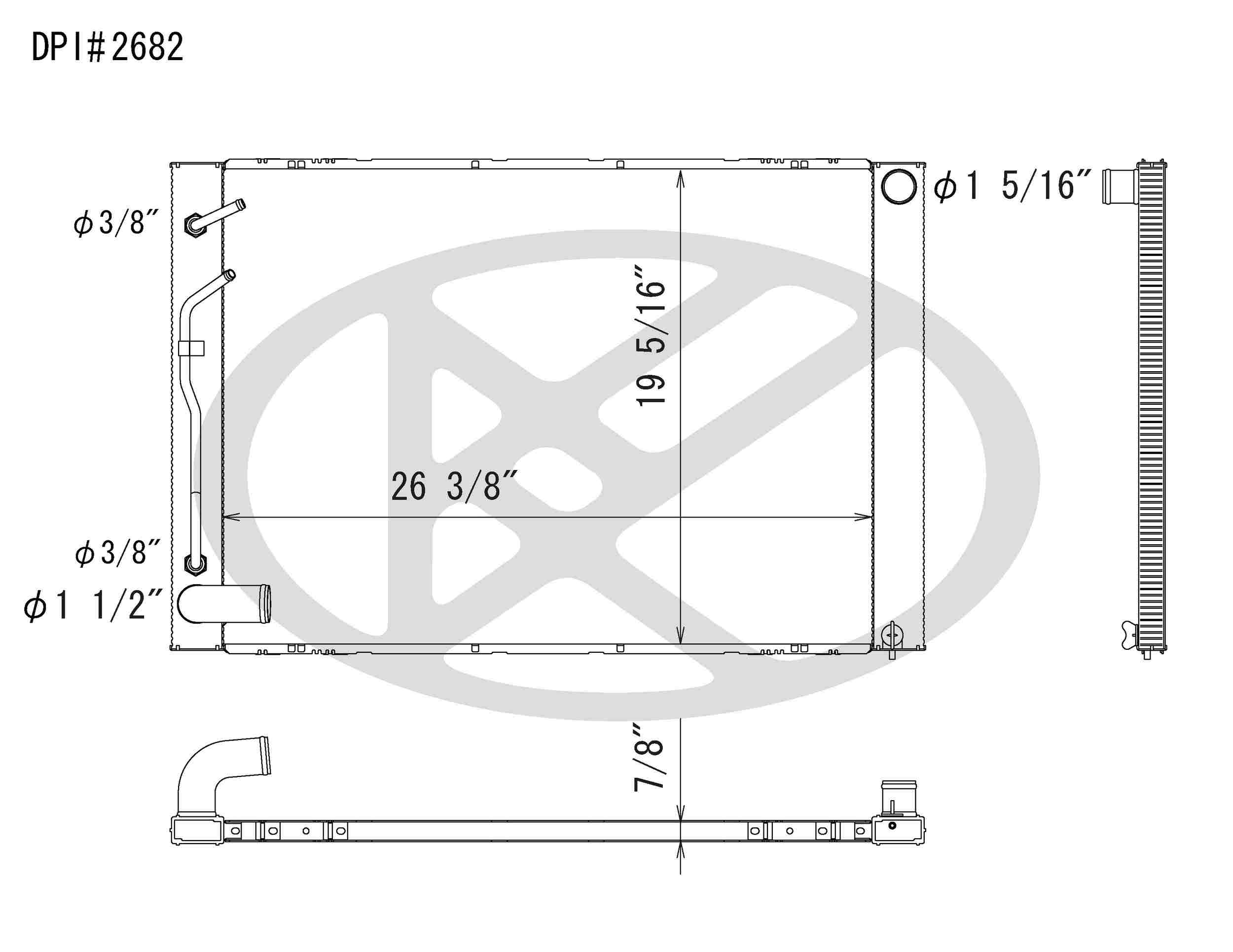 Koyorad OEM Replacement Radiator Toyota Sienna 3.3L V6 AT 04-05