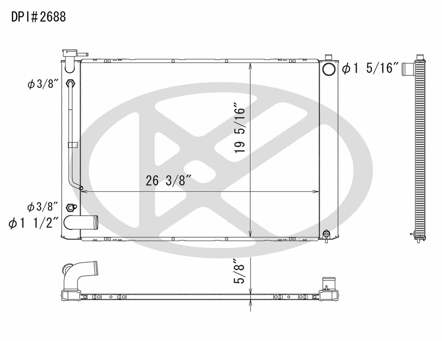 Koyorad Radiator A2688