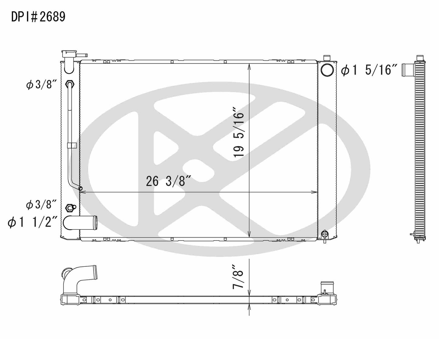 Koyorad Radiator A2689