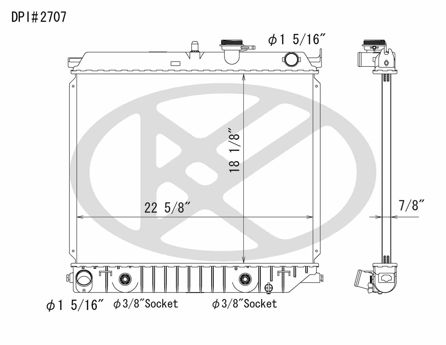Koyorad Radiator A2707