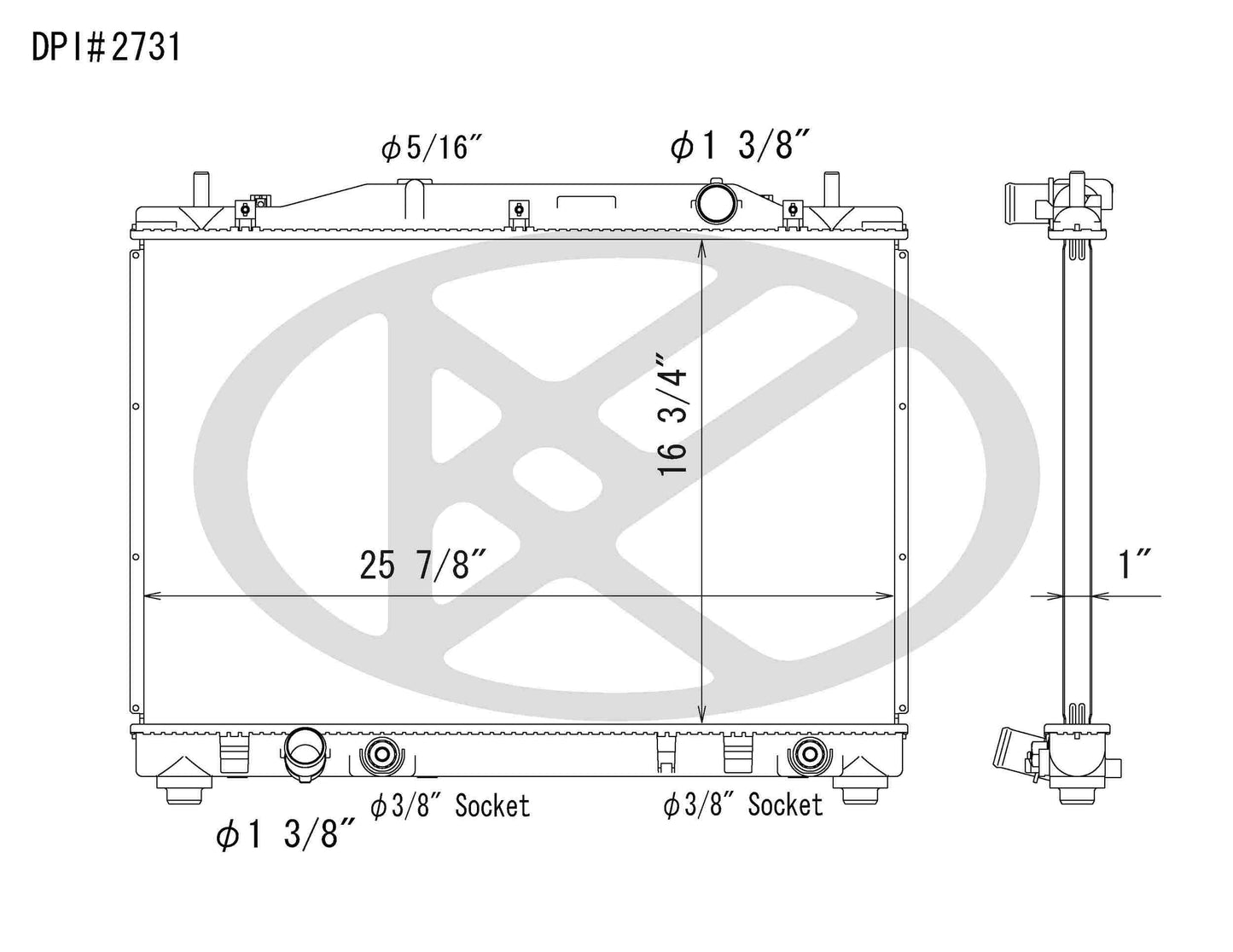 Koyorad Radiator A2731