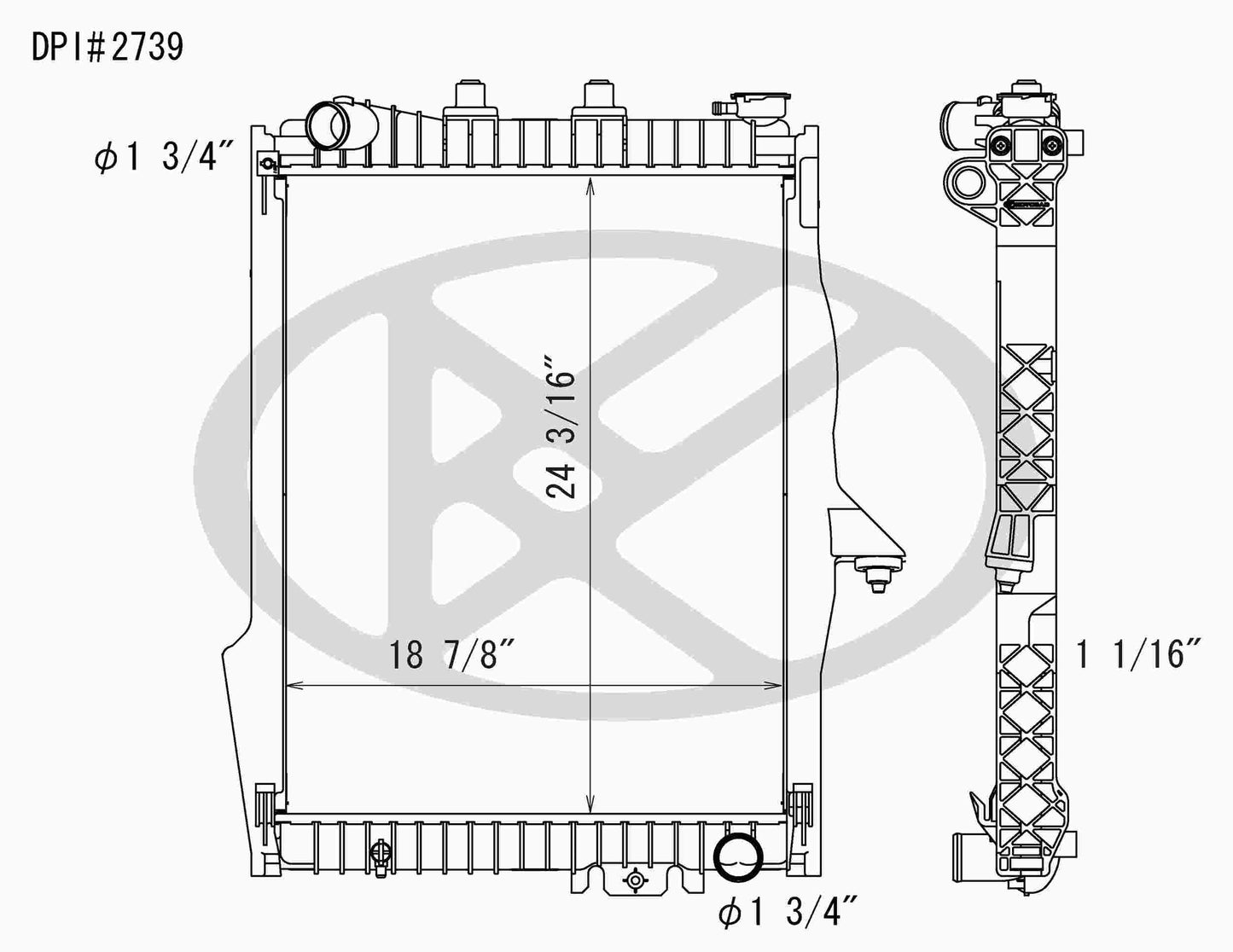 Koyorad Radiator A2739