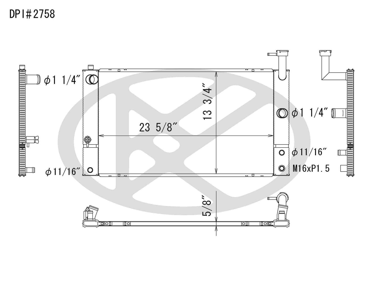 Koyorad Radiator A2758