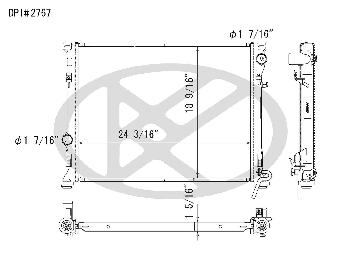 Koyorad Radiator A2767