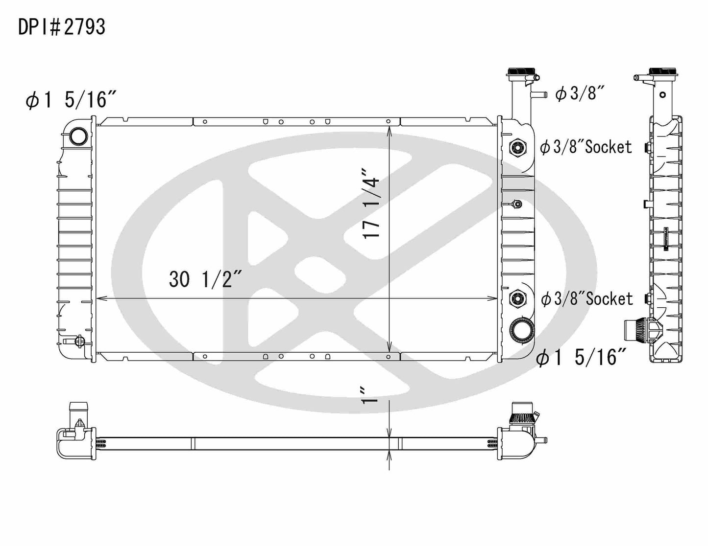 Koyorad Radiator A2793