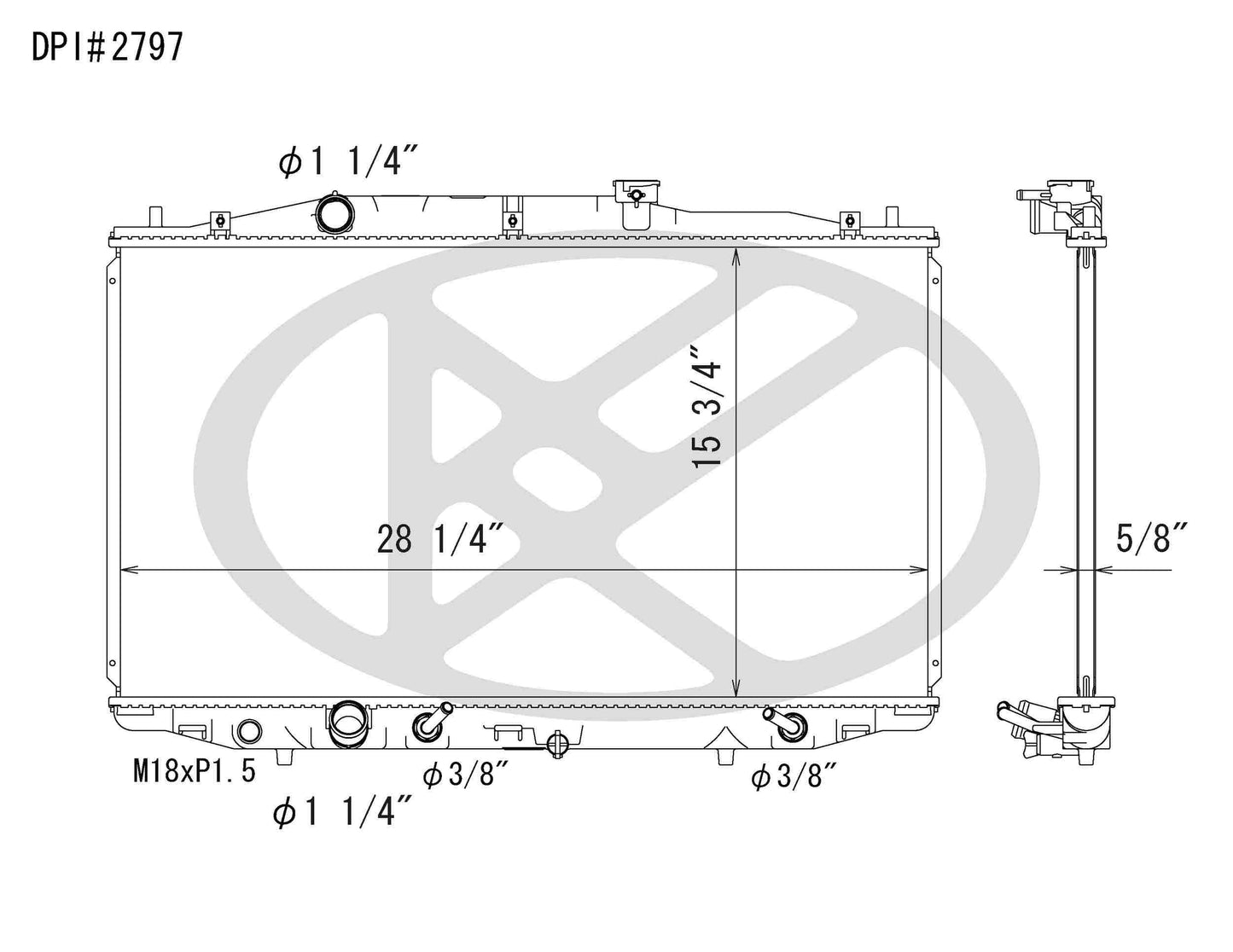 Koyorad Radiator A2797