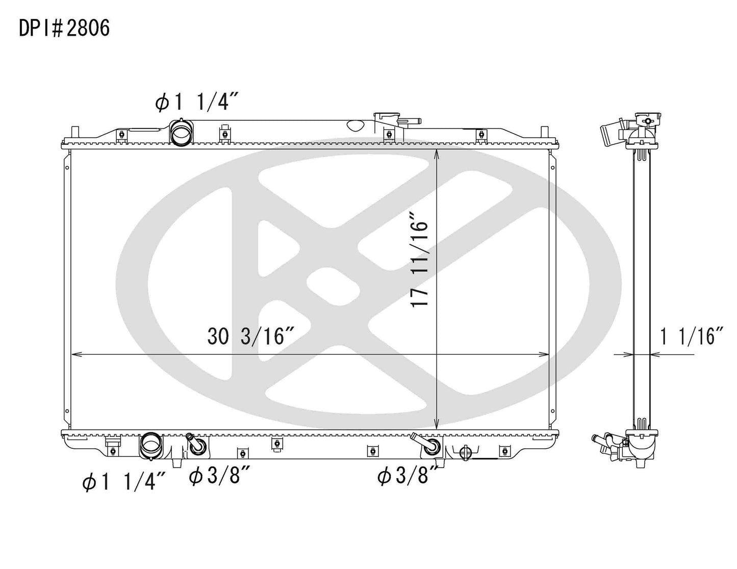 Koyorad Radiator A2806