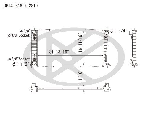 Koyorad Radiator A2818
