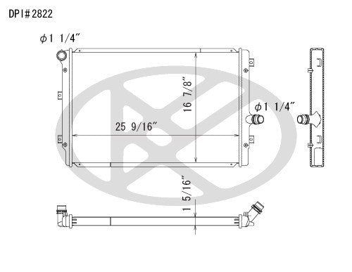 Koyorad Radiator A2822