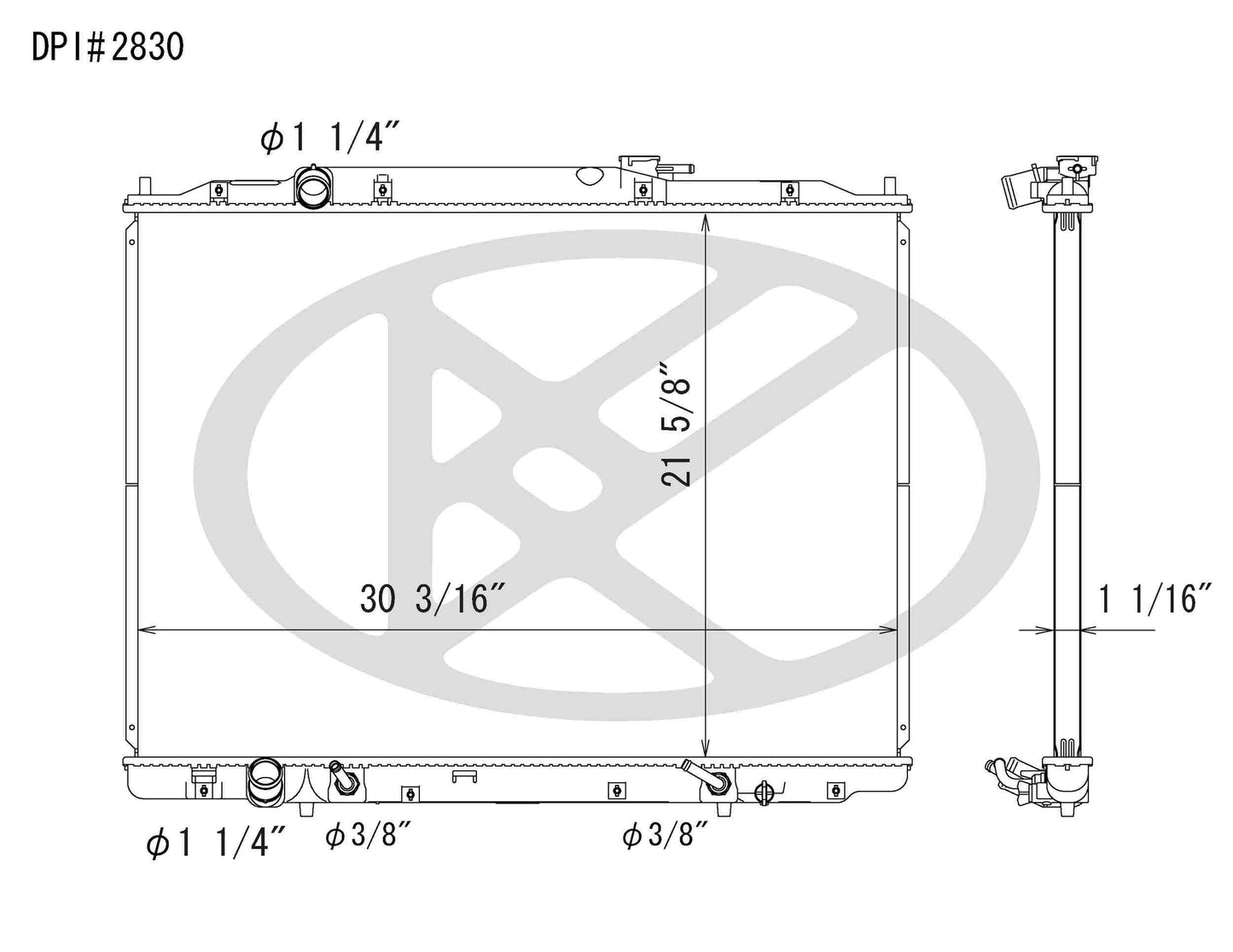Koyorad Radiator A2830