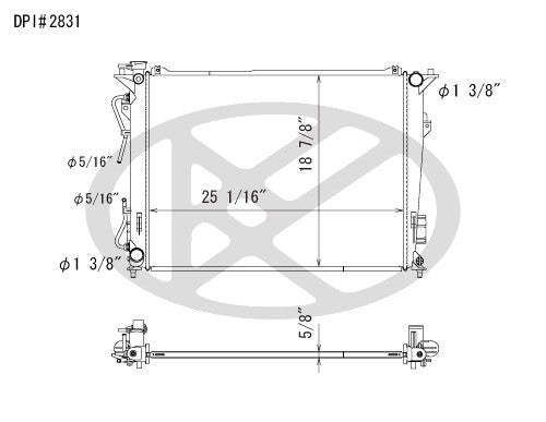 Koyorad Radiator A2831