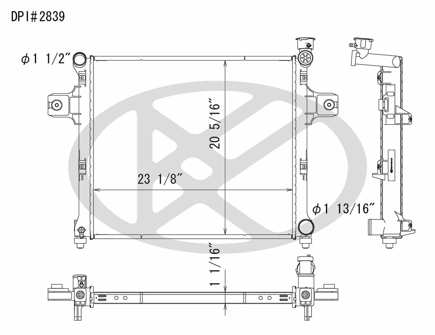 Koyorad Radiator A2839