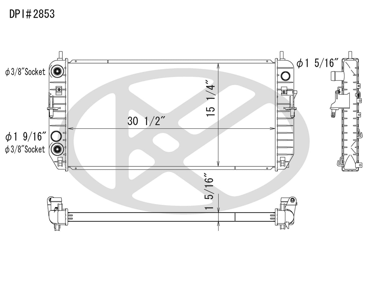 Koyorad Radiator A2853
