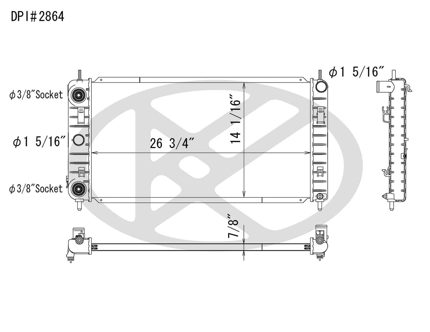 Koyorad Radiator A2864