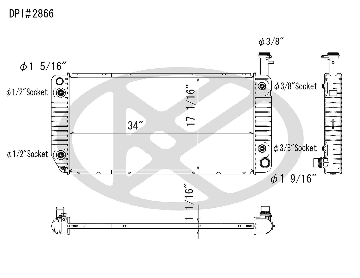 Koyorad Radiator A2866