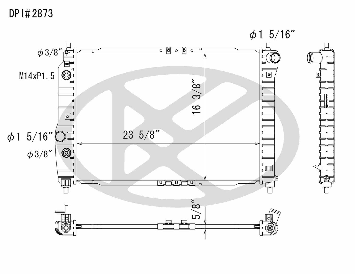Koyorad Radiator A2873