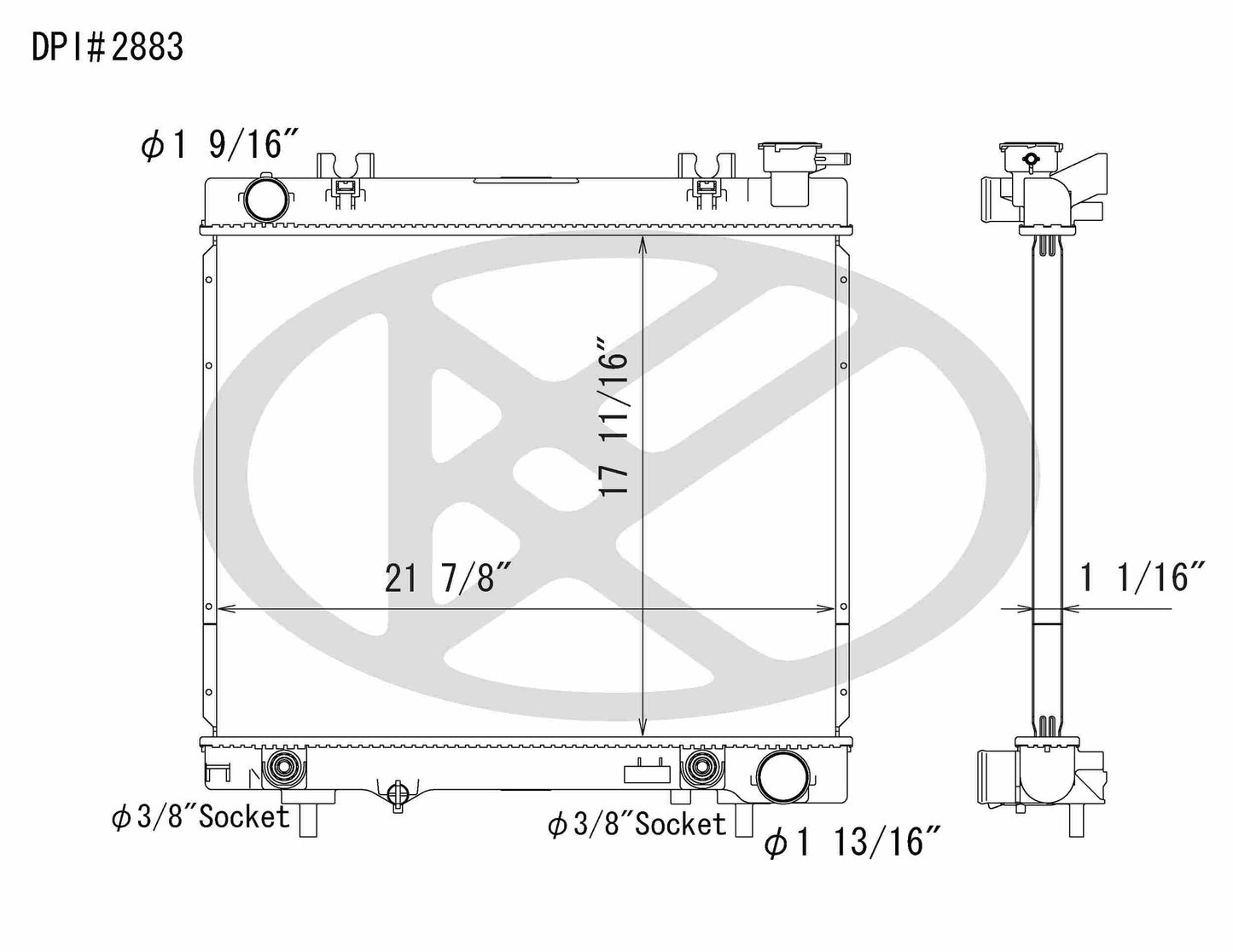 Koyorad Radiator A2883