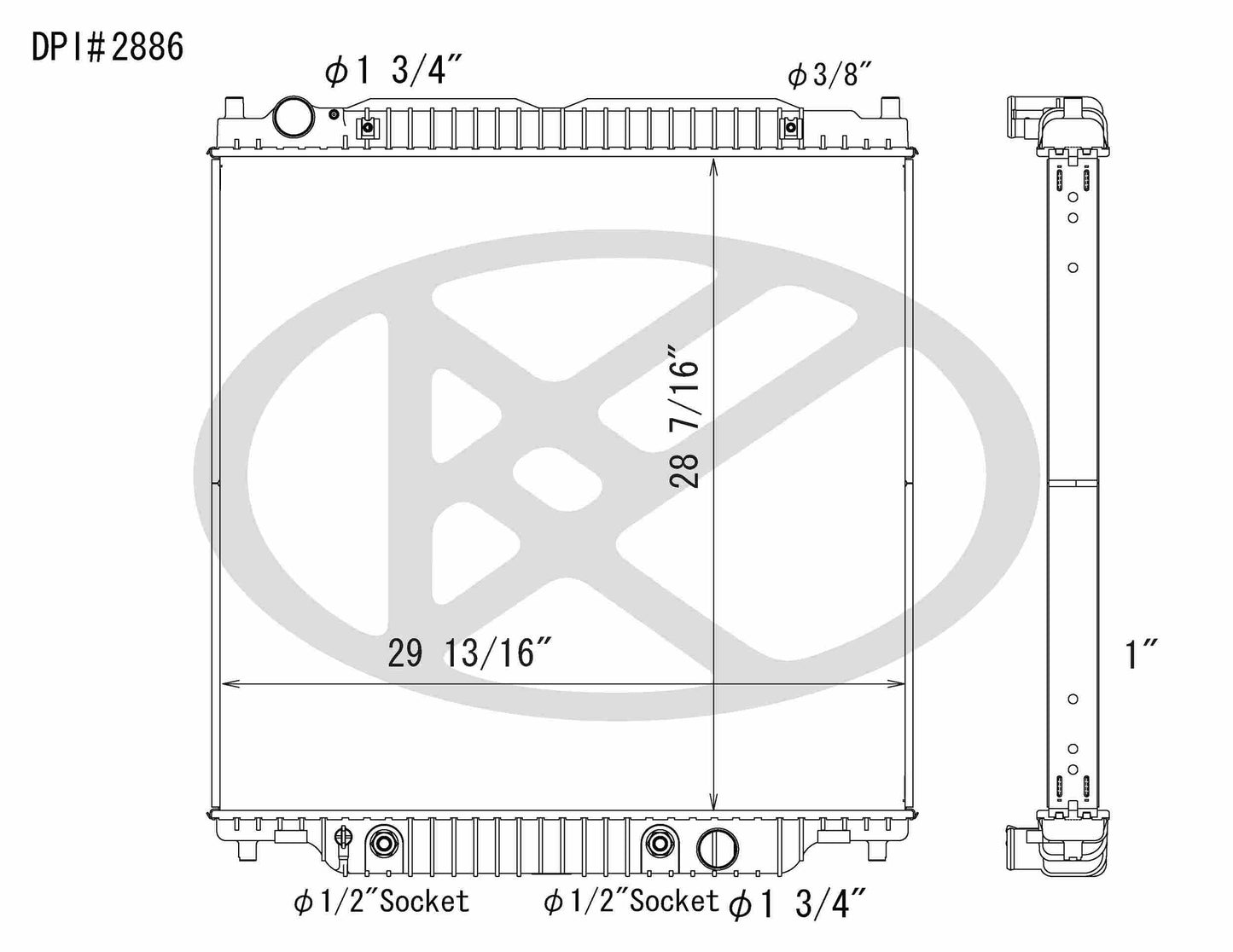 Koyorad Radiator A2886