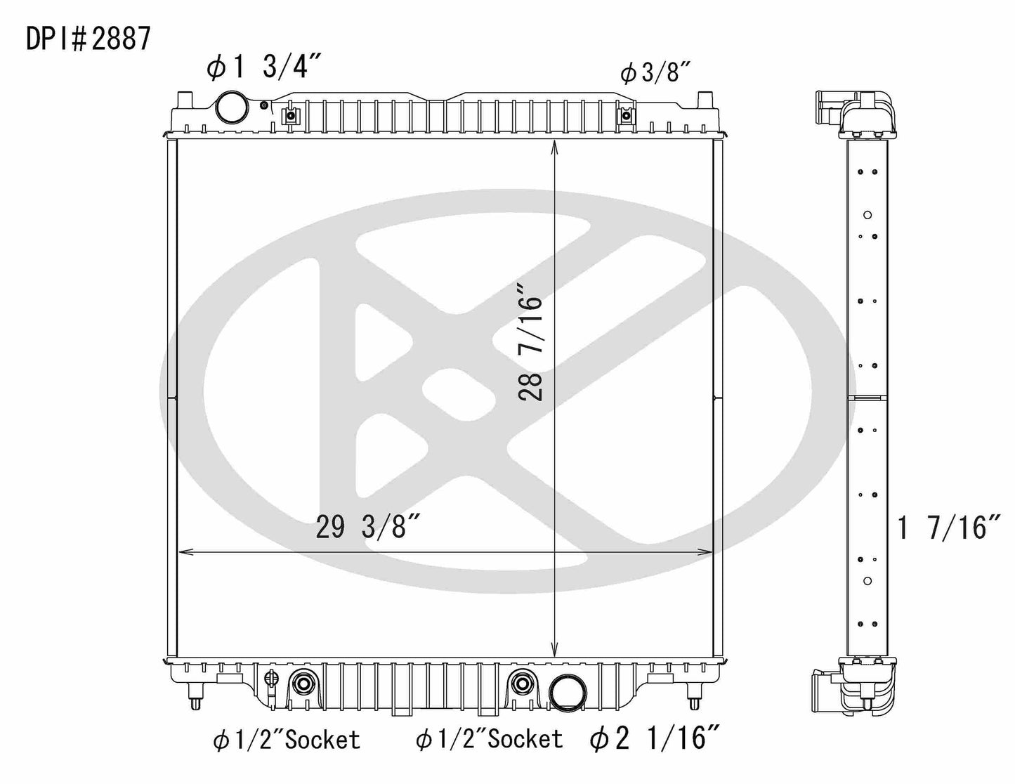 Koyorad Radiator A2887