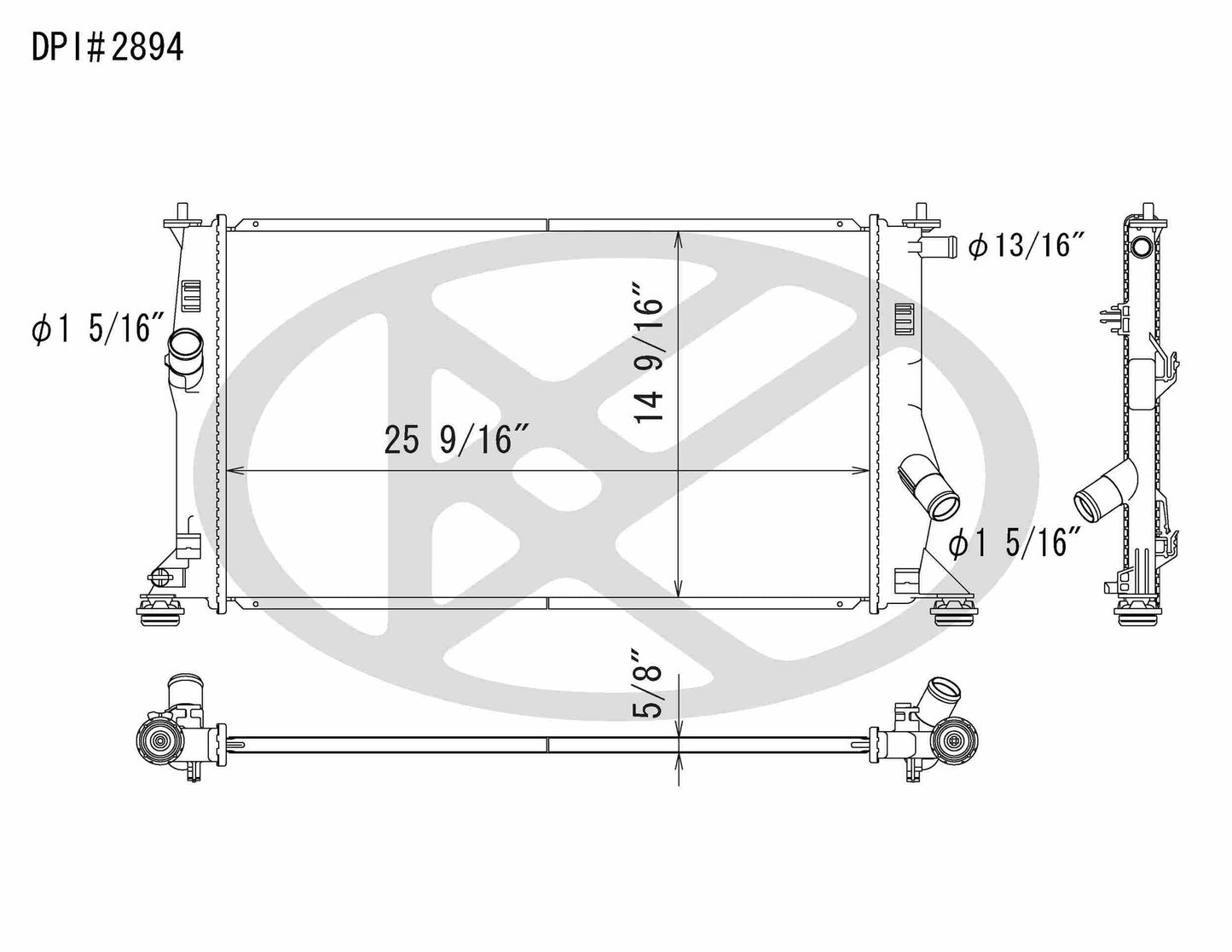 Koyorad Radiator A2894